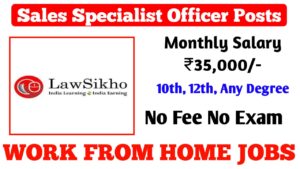 BEST SALES OFFICER POSTS WFH JOBS 2024