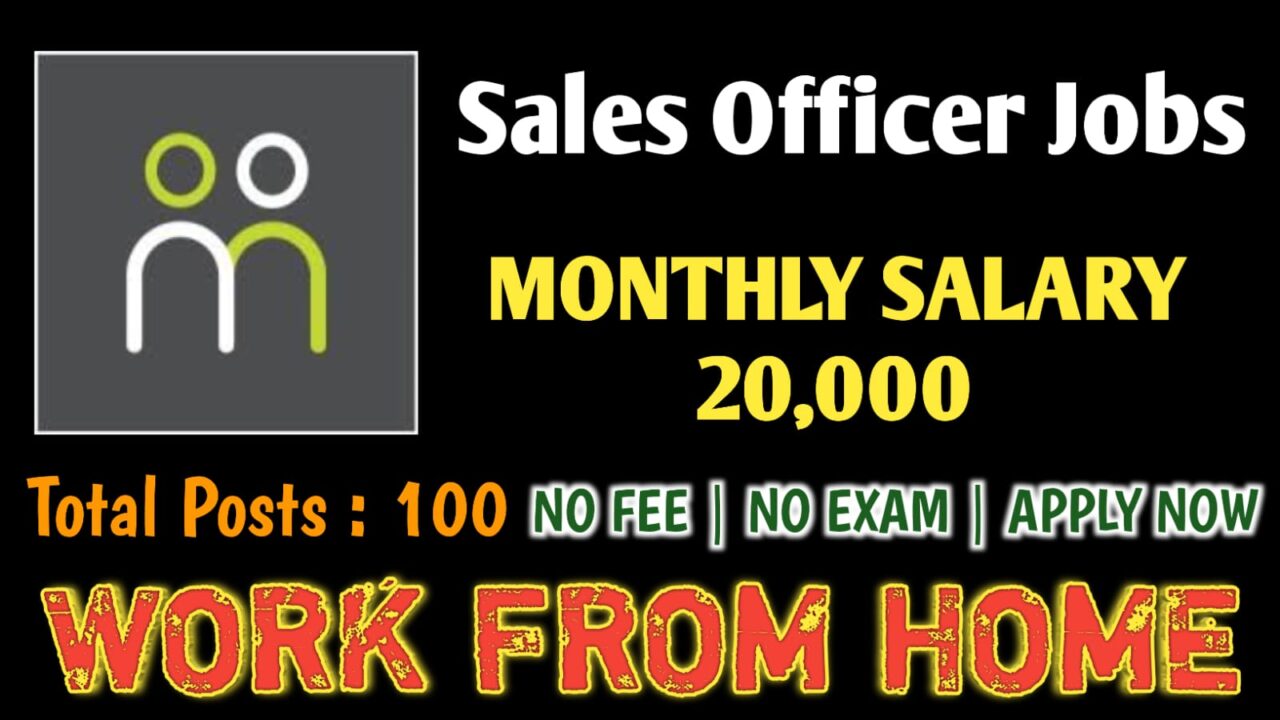 best sales officer work at home jobs 100 posts