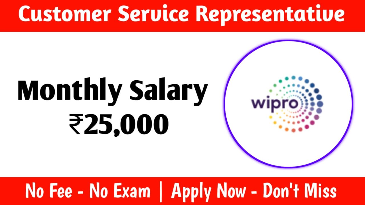 BEST WIPRO LATEST RELEASE JOBS IN COMPANY 2025