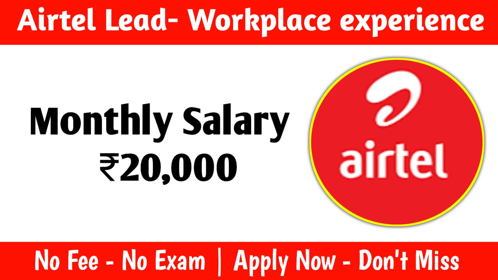 SUPER AIRTEL COMPANY JOBS IN INDIA 2025