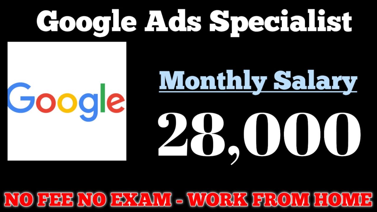 MOST IMPORTANT JOBS GOOGLE ADS SPECIALIST