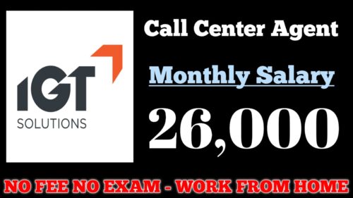 BEST CALL CENTER AGENT JOBS IN IGT 2025