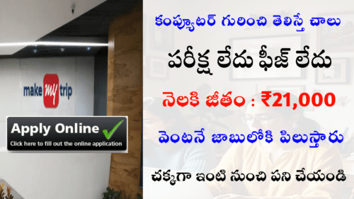 Big WFH Jobs In MAKEMYTRIP Company 2025