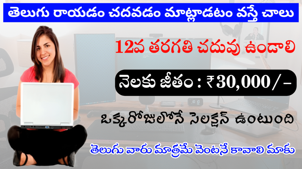 తెలుగు రాయడం చదవడం మాట్లాడటం వస్తే చాలు