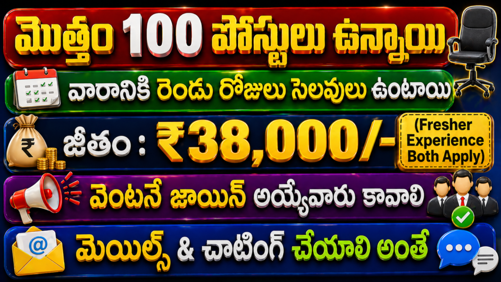 Amazing Chatting & Mails Jobs ₹38k Salary