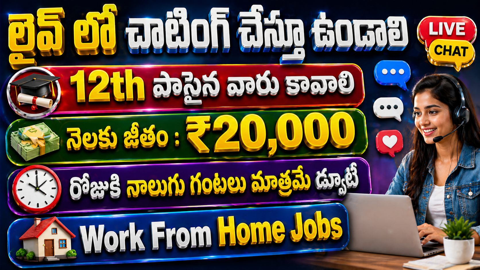 Amazing Live Chating WFH Jobs in 2026